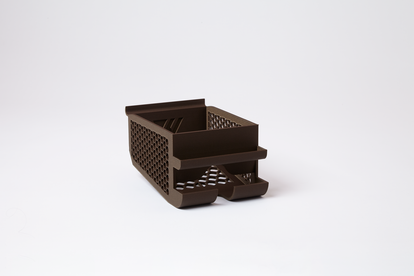 Premium Slatwall Tube Display with Shelf | 35 Specialty Colors | For Tubes ≤112mm × 25mm