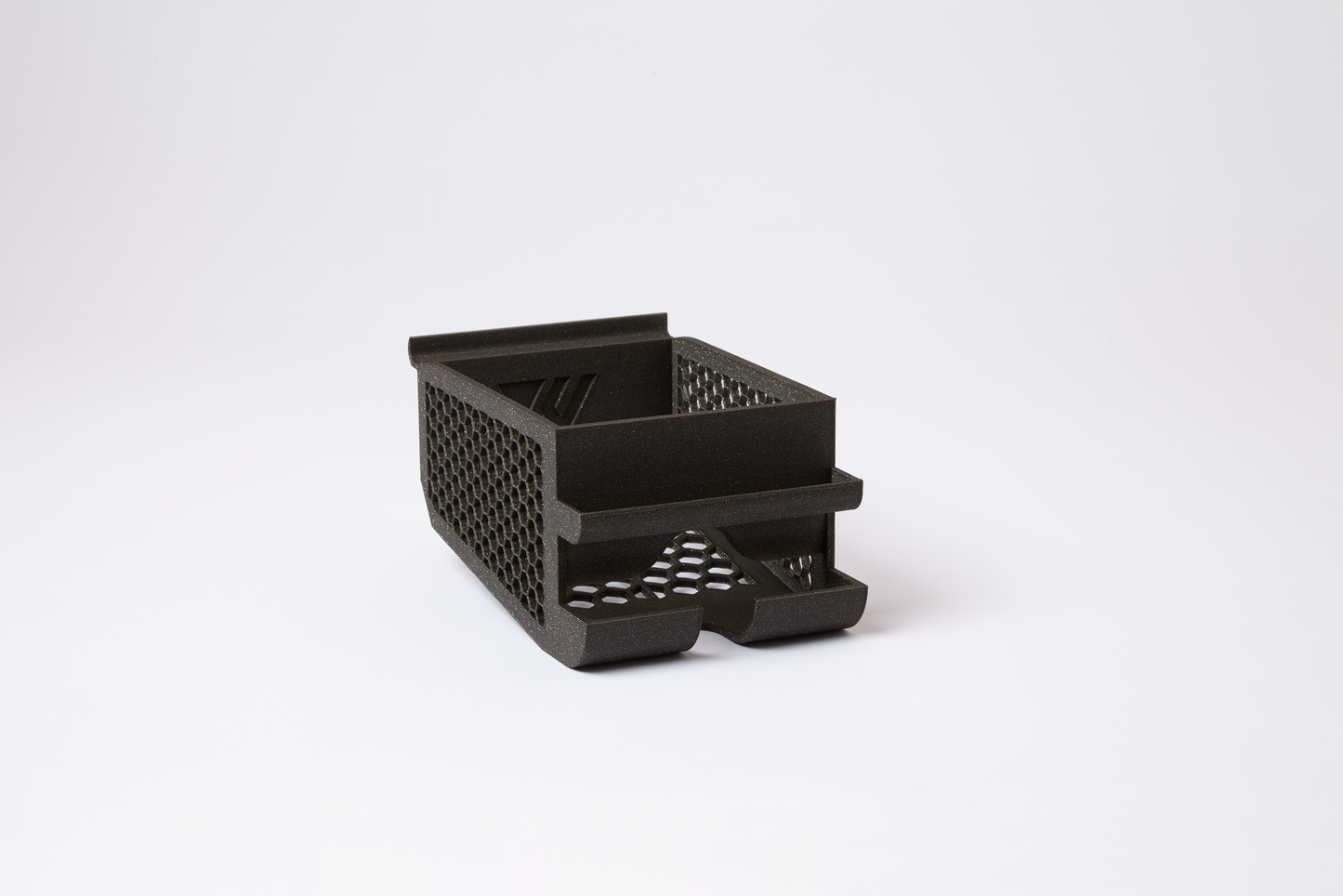 Premium Slatwall Tube Display with Shelf | 35 Specialty Colors | For Tubes ≤112mm × 25mm