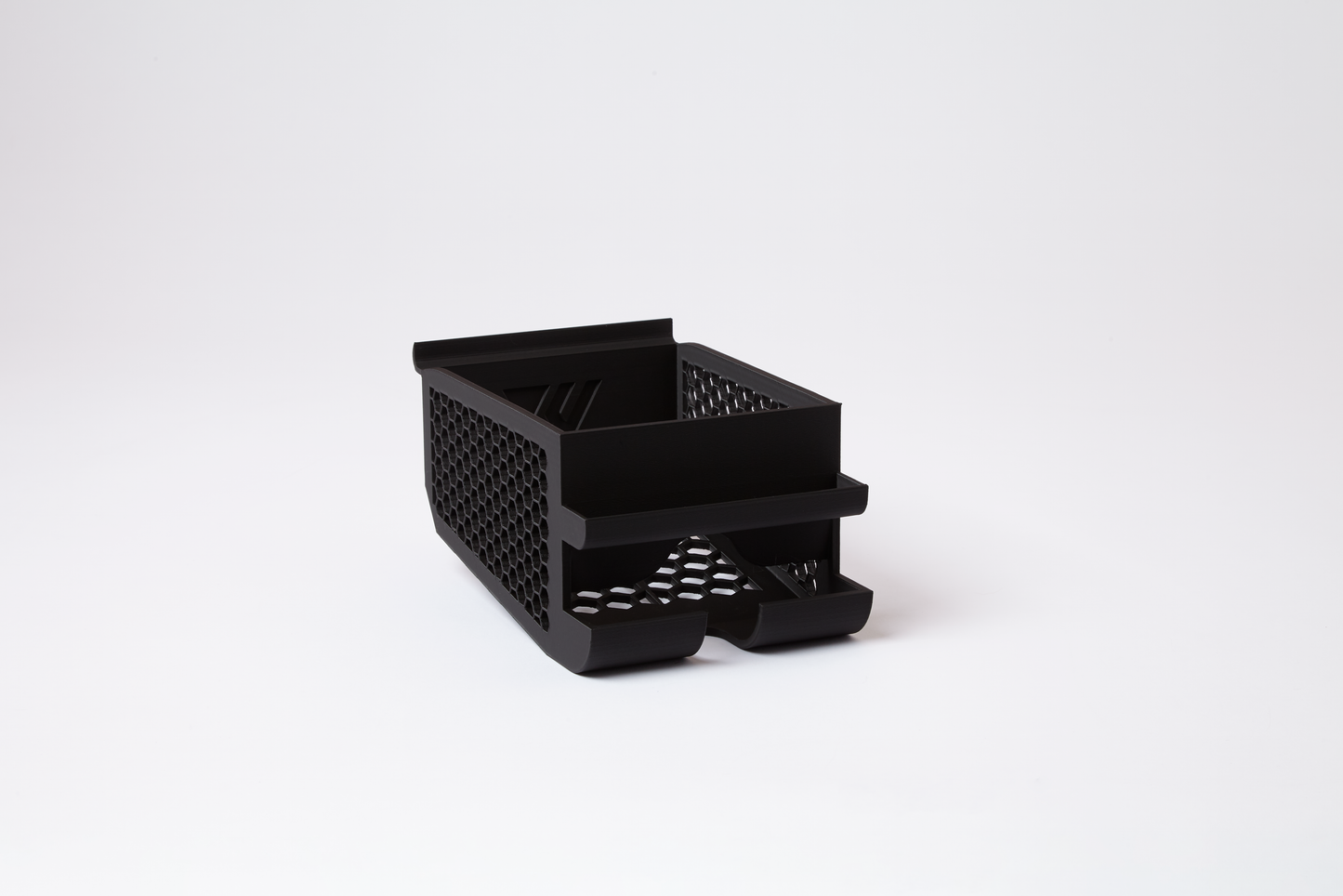 Standard Slatwall Tube Display with Shelf  | 35 Specialty Colors | For Tubes ≤112mm × 25mm