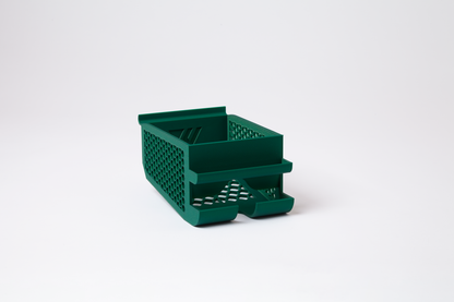 Premium Slatwall Tube Display with Shelf  | 35 Specialty Colors | For Tubes ≤112mm × 25mm