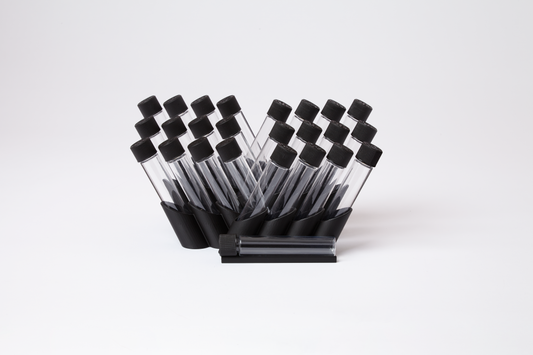 Standard Bouquet Tube Display – Holds 25 Products (22mm Diameter)
