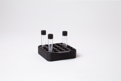 Premium Grid Tube Display – Holds 25 Tubes (22mm Diameter)