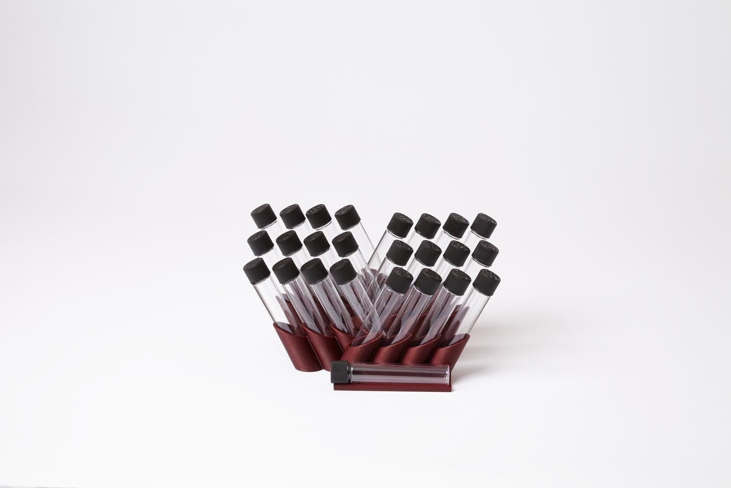 Premium Bouquet Tube Display – Holds 25 Products (22mm Diameter)