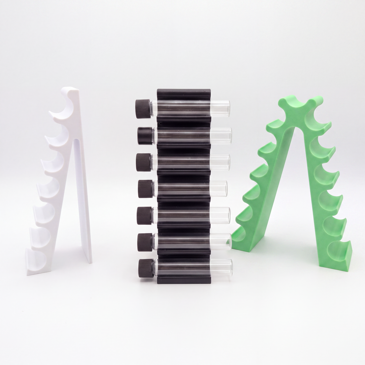 Vertical Tube Stand – Holds 7 or 15 Tubes